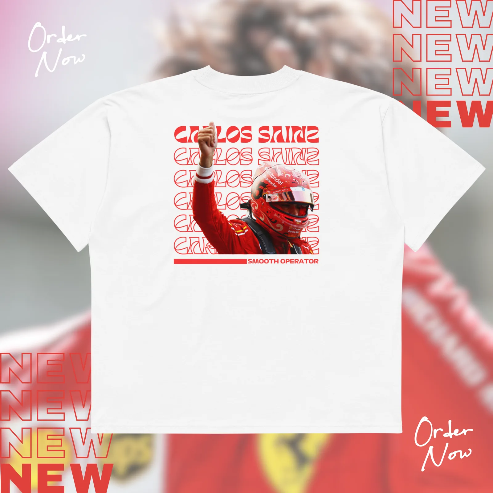 Carlos Sainz Tee — back