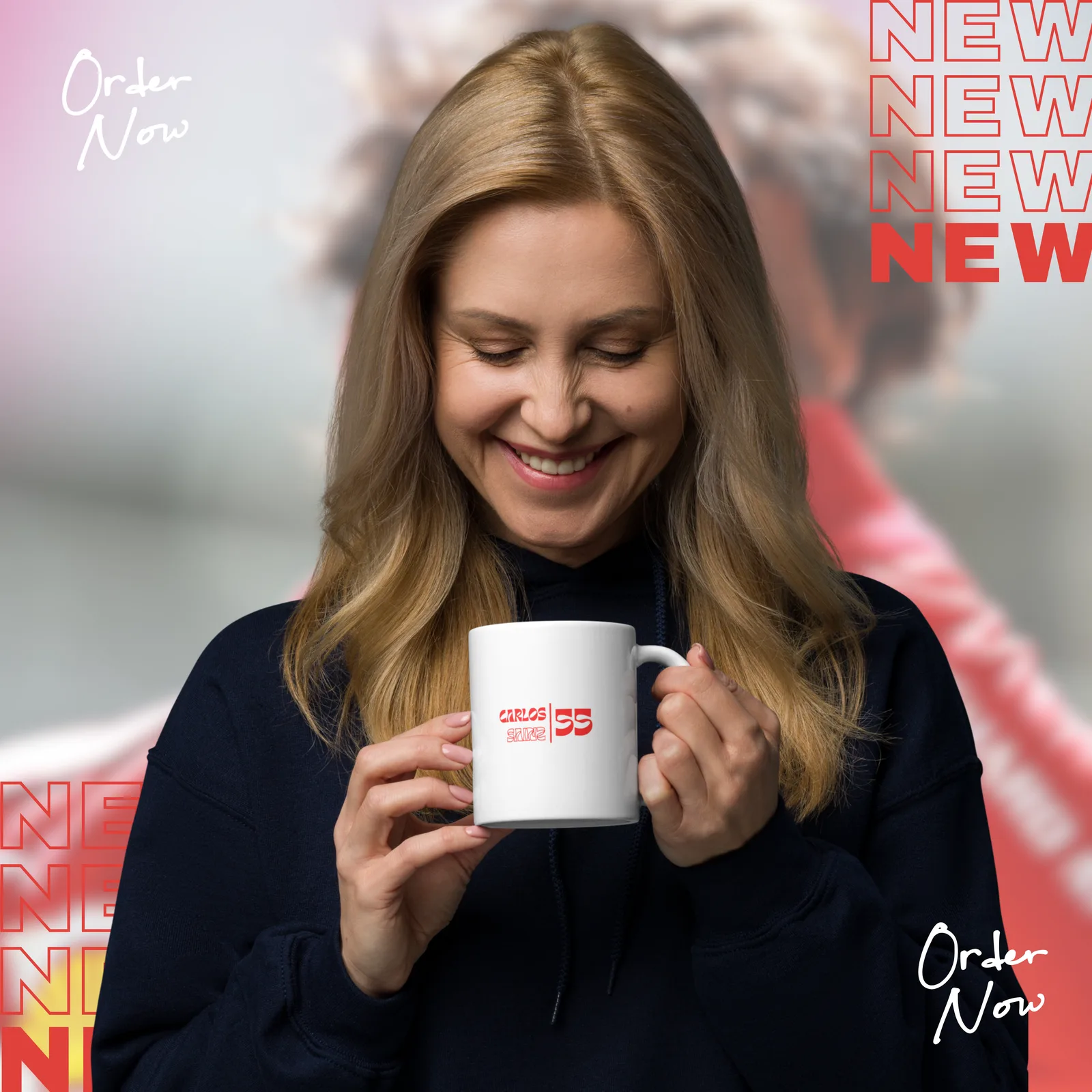 Carlos Sainz Mug — back